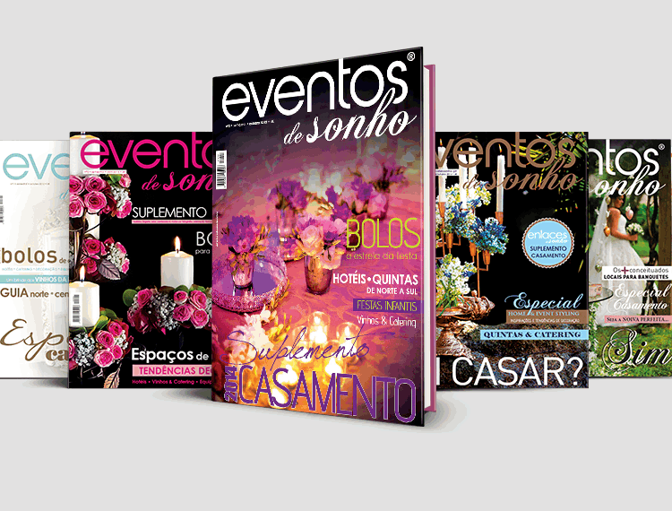 Revista Eventos de Sonho | Criação, Paginação e Tratamento Imagem