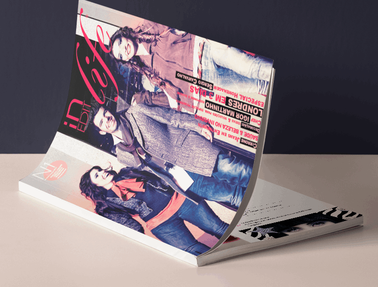 Revista InEditLife | Criação, Paginação e Tratamento Imagem