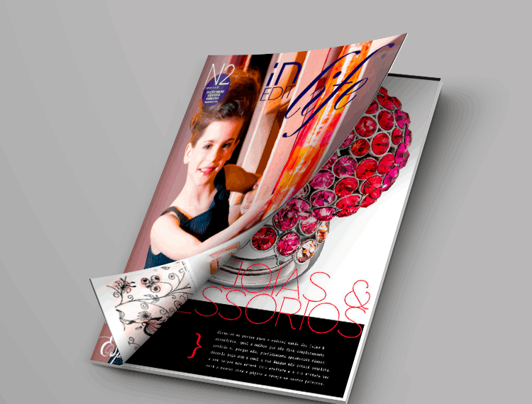 Revista InEditLife | Criação, Paginação e Tratamento Imagem