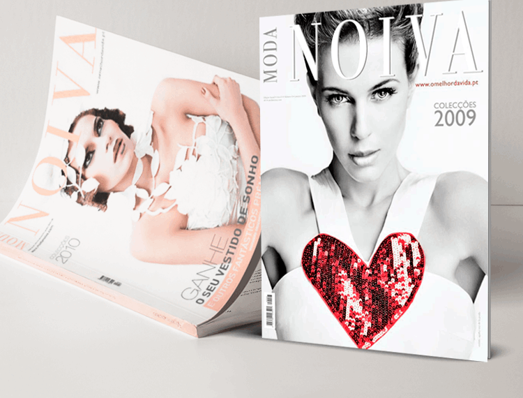 Revista Moda Noiva | Criação, Paginação e Tratamento Imagem